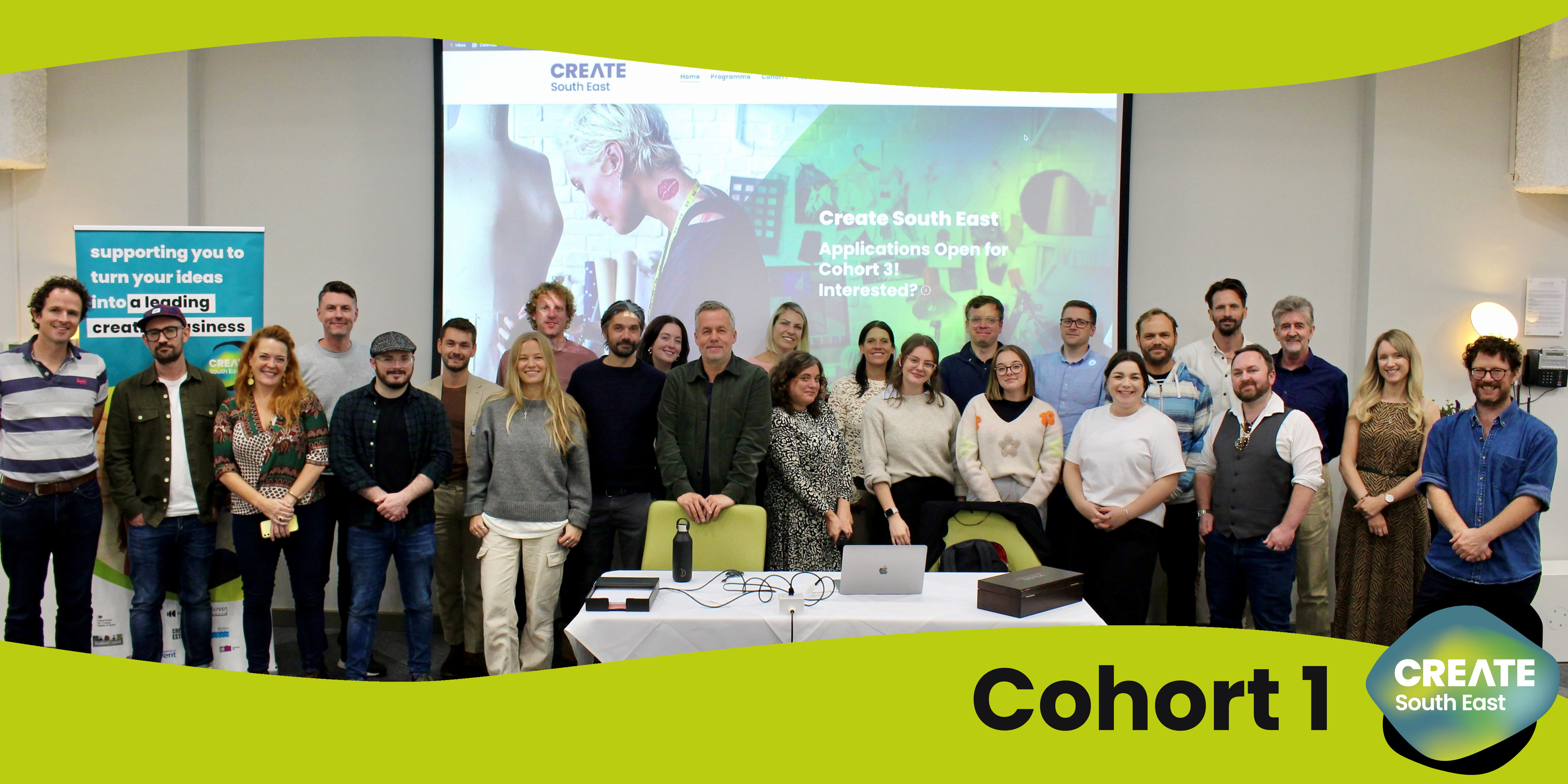 Cohort 1’s first in person meet up